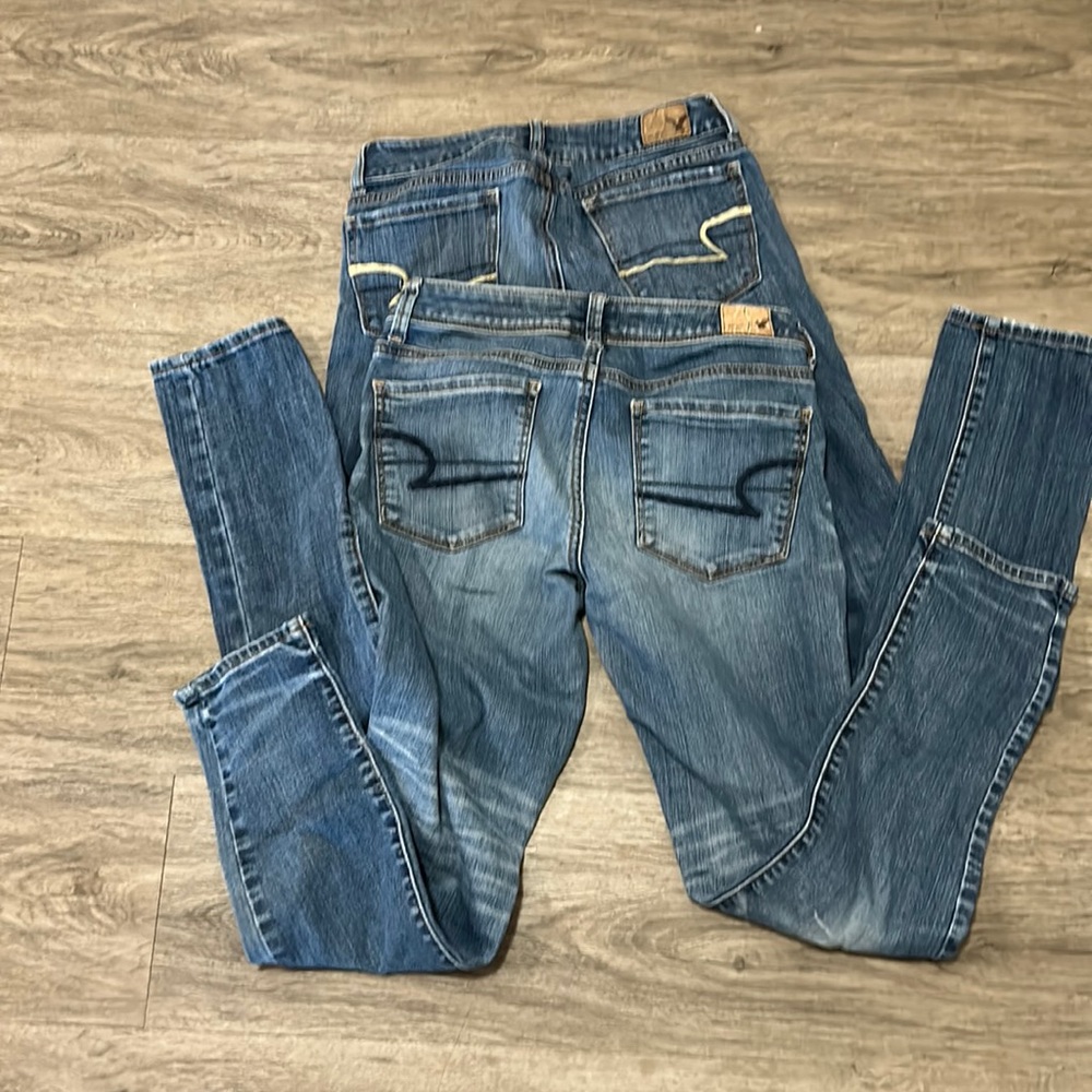 Bundle of two American Eagle skinny jeans